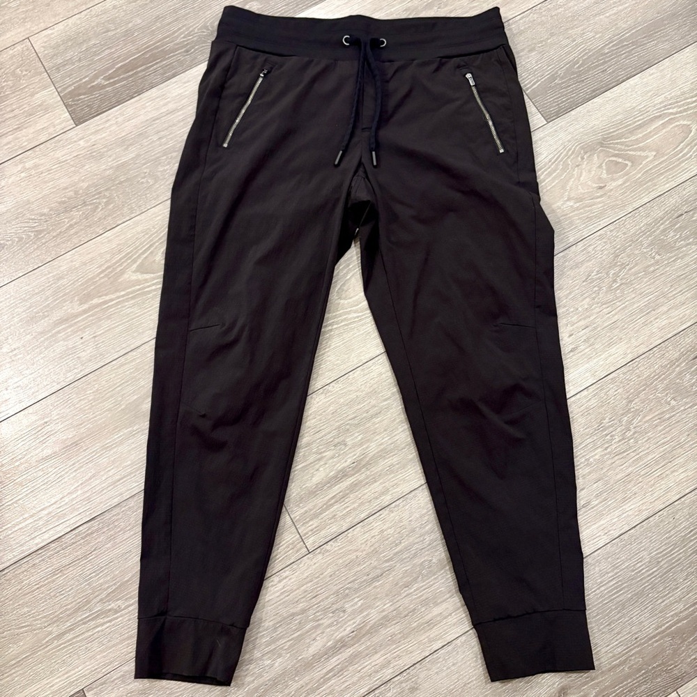 Athleta Black Drawstring Joggers Size 12